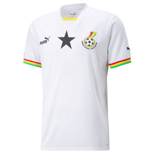 Tailandia Camiseta Ghana Replica Primera Ropa 2022 Blanco